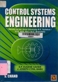 Control systems engineering: strictly as per anna university b.e. syllabus- ece, eee, e&i, i&c branches)