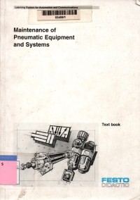 Maintenance of pneumatic equipment and systems 2nd edition