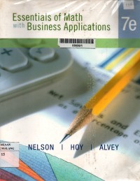Essentials of math with business applications 7th edition