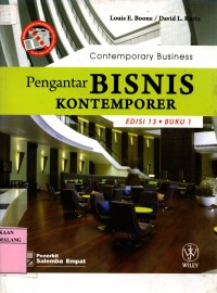 Contemporary business: pengantar bisnis kontemporer buku 1 edisi 13