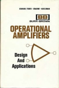 Operational amplifiers : design and applications