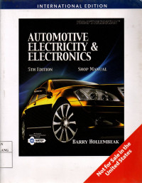 Today's technician automotive electricity and electronics: classroom manual 5th edition