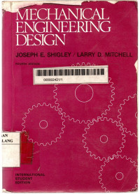 Mechanical engineering design 4th edition