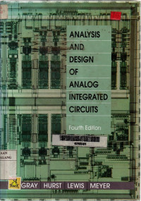 Analysis and design of analog integrated circuits 4th edition