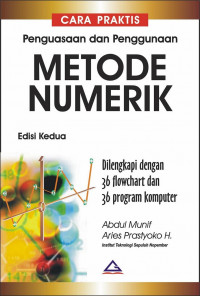 Image of Cara praktis penguasaan dan penggunaan metode numerik edisi 2