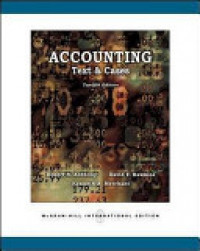 Accounting: text and cases 12th edition