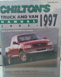 Chilton's auto repair manual 1993-1997 part 7921
