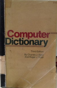 Computer dictionary third edition
