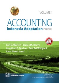 Accounting: Indonesian adaptation volume 1 4th edition