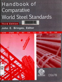 Handbook of comparative world steel standards 3rd edition