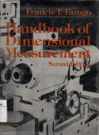 Handbook of dimensional measurement ED. 2