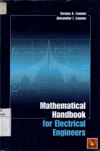 Mathematical handbook for electrical engineers