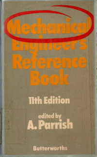 Mechanical engineers' reference book Ed. 11