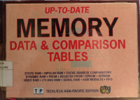 Memory integrated circuits: data dictionary and comparison table