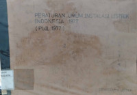 Peraturan umum instalasi listrik indonesia 1977 (puil 1977)