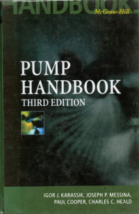Pump handbook 3rd edition