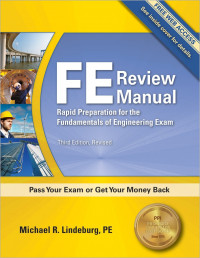 FE review manual rapid preparation for the fundamentals of engineering exam 3rd edition