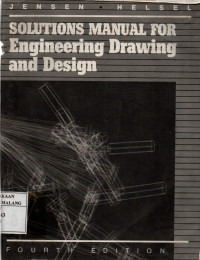 Solution manual for engineering drawing and design ed. 4