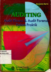 Auditing : audit khusus dan audit forensik dalam praktik