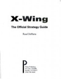 X-WING: THE OFFICIAL STRATEGY GUIDE