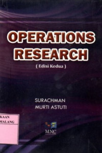 Operations research edisi 2