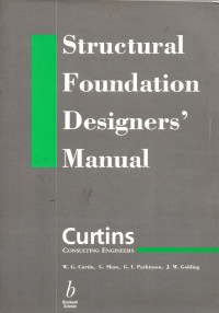 Structural foundation designers manual