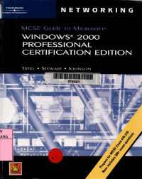 MCSE guide to microsoft windows 2000 profesional certification edition