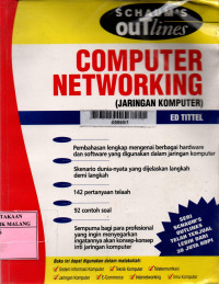Schaum's outlines : computer networking (jaringan komputer)