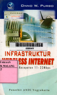Infrastruktur wireless internet kecepatan 11-22 mbps