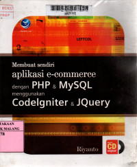 Membuat sendiri aplikasi e-commerce dengan PHP & MySQL menggunakan Codelgniter & JQuery