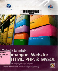 Teknik mudah membangun website dengan html, php, mysql