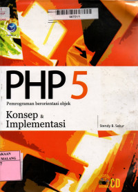 Image of PHP 5 Pemrograman berorientasi objek: konsep dan implementasi
