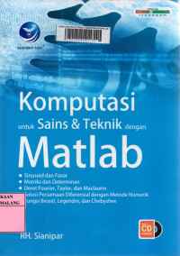 Komputasi untuk sains dan teknik dengan matlab edisi 1