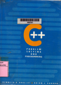 C++ problem solving and programming