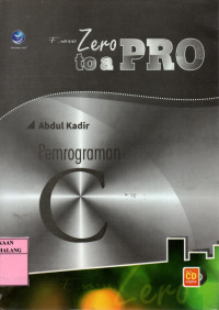 From zero to a pro pemrograman c edisi 1