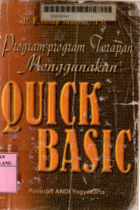 Program-program terapan menggunakan quick basic edisi 3