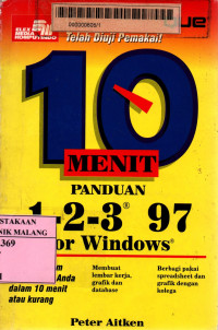 10 menit panduan 1-2-3 97 for windows edisi 1