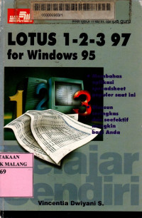Belajar sendiri lotus 1-2-3 97 for windows 95 edisi 1