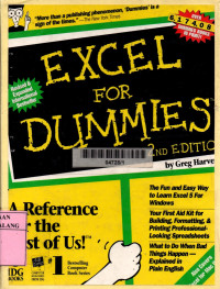Excel for dummies 2nd edition