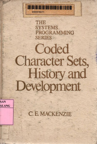 Coded character sets, history and development