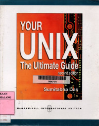 Your unix: the ultimate guide 2nd edition