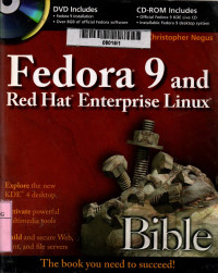 Fedora 9 and red hat enterprise linux bible