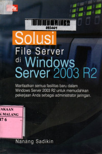Solusi file server di windows server 2003 r2 edisi 1