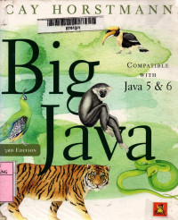 Big java: compatible with java 5 and 6 3rd edition