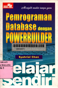 Belajar sendiri pemrograman database dengan powerbuilder