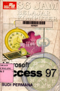 36 Jam Belajar Komputer Microsoft Access 97