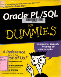 Oracle PL/SQL for dummies