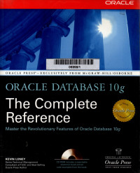 Oracle database 10G: the complete reference