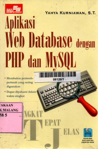 Singkat tepat jelas aplikasi web database dengan php dan mysql