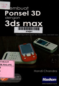 Membuat ponsel 3D dengan 3ds max